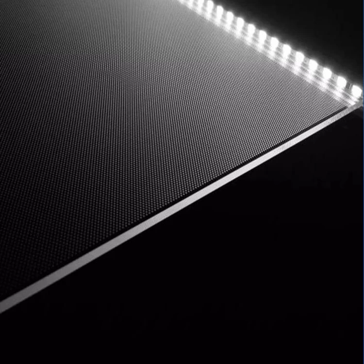 Laserové gravírování LED světlovodný panel Akrylový list